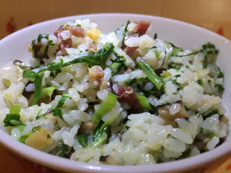 鹹肉香菇菜飯