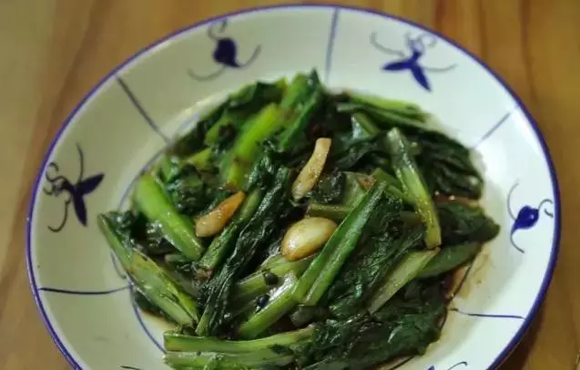 潮音潮人：豆豉炒油麥菜