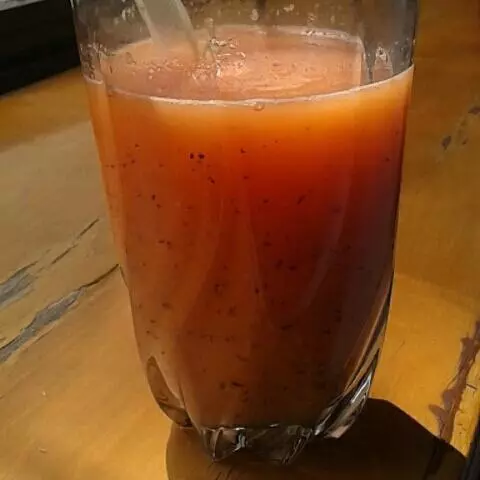 红柚百香果汁