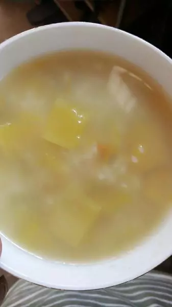 南瓜綠豆粥