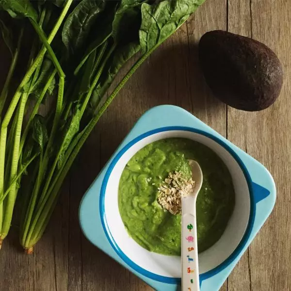 寶寶輔食 牛油果菠菜濃湯