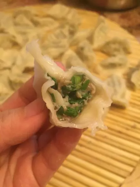 三鲜饺子（韭菜不出水）