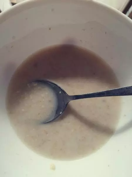 燕麥牛奶粥