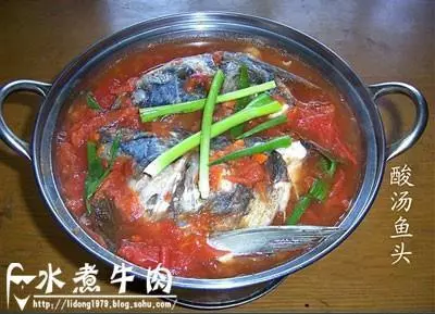 酸湯魚頭