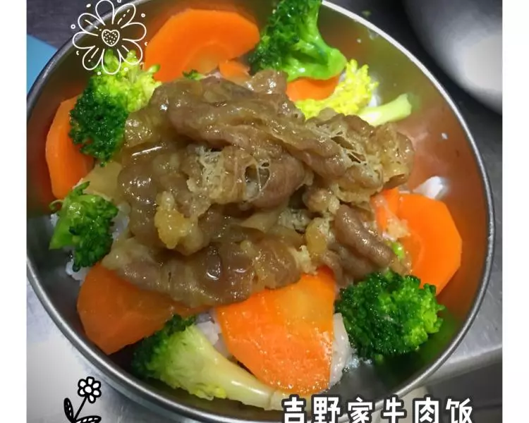 晴天營養餐【吉野家牛肉飯】