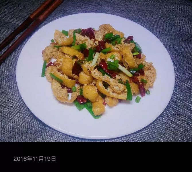 【女生宿舍·電飯鍋系列】孜然豆腐絲