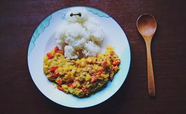 貓食記：手把手教你做超萌大白咖喱飯