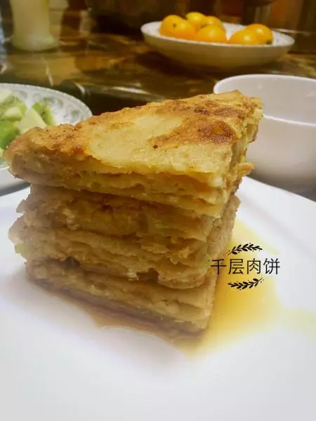 香河千层肉饼（猪肉大葱）