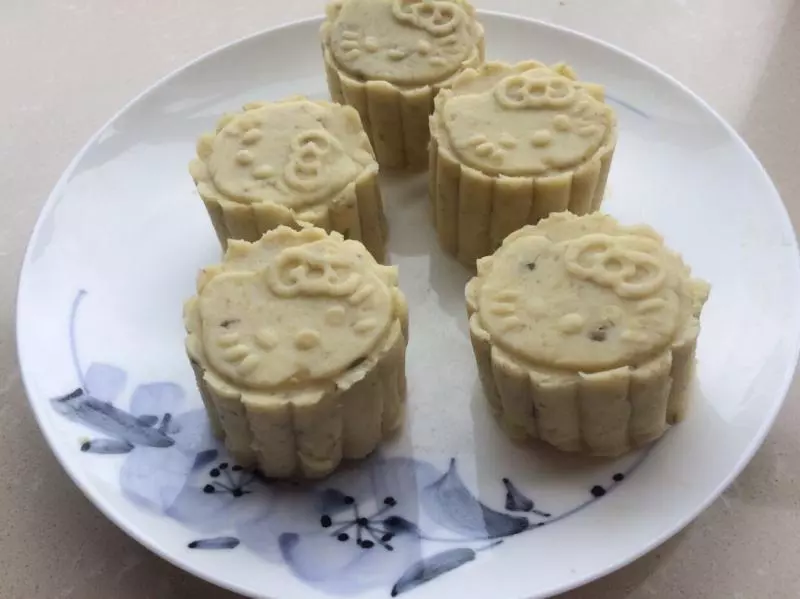 奶香绿豆糕