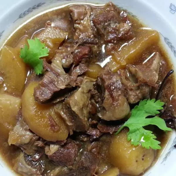 土豆烧牛肉