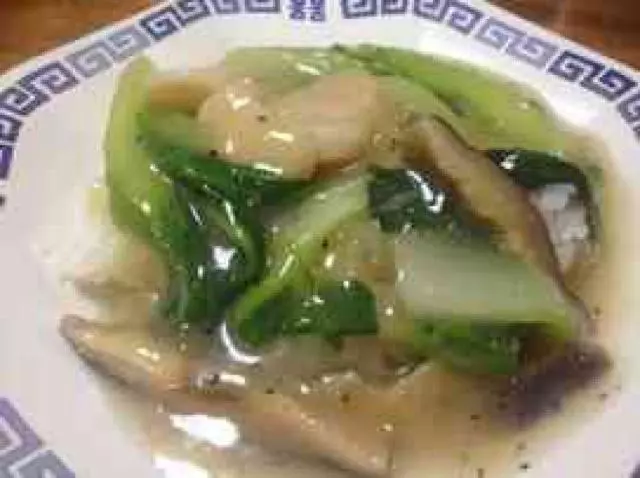 带子青菜香菇