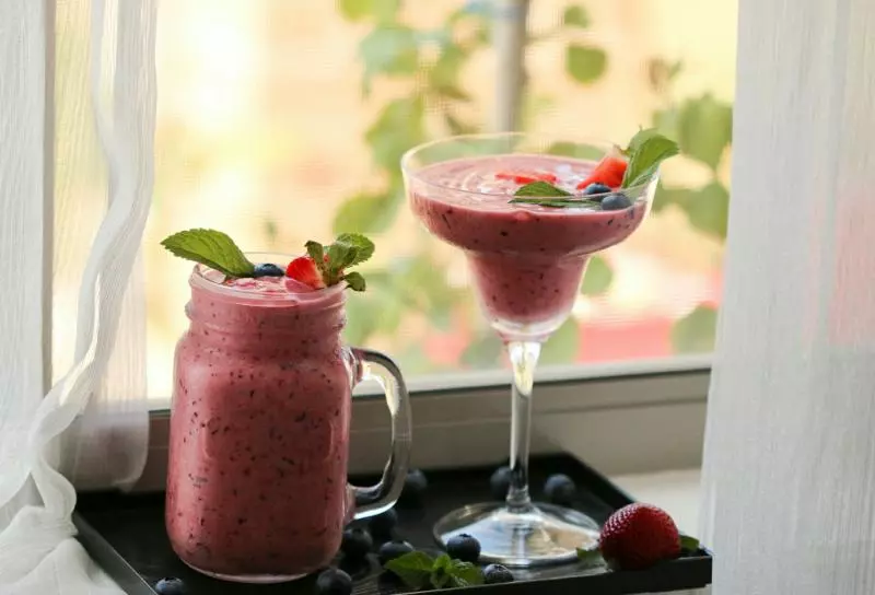 Triple Berry Smoothie(蓝莓草莓覆盆子）