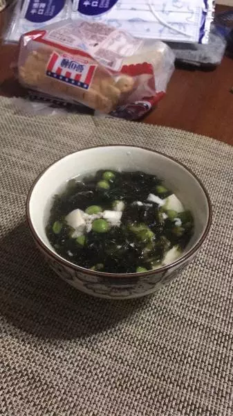 麥豆瘦肉紫菜湯