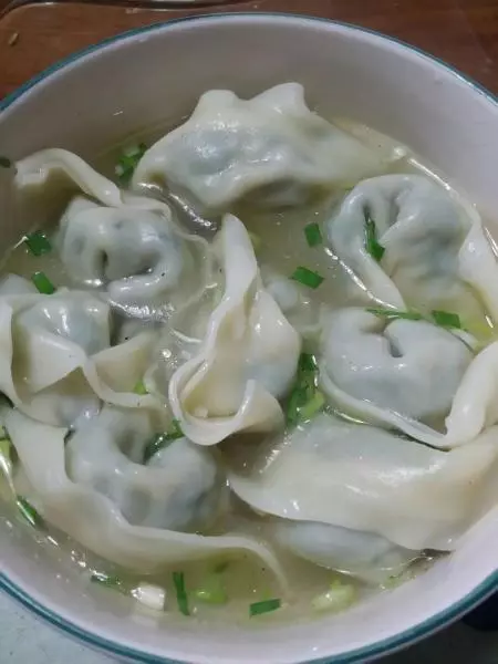 荠菜鲜肉老母鸡汤馄饨