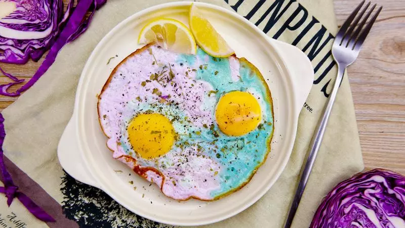 变色鸡蛋 | 太阳猫早餐