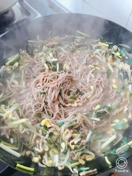 豆杂面条