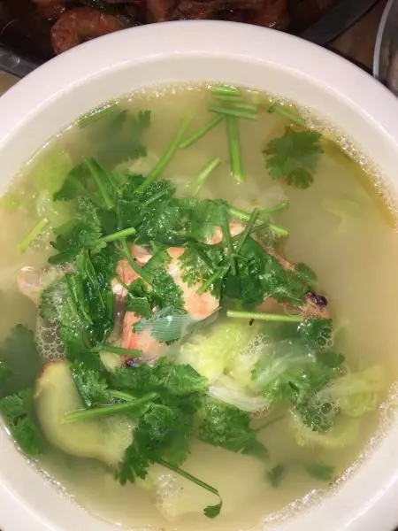 虾虾炖白菜汤