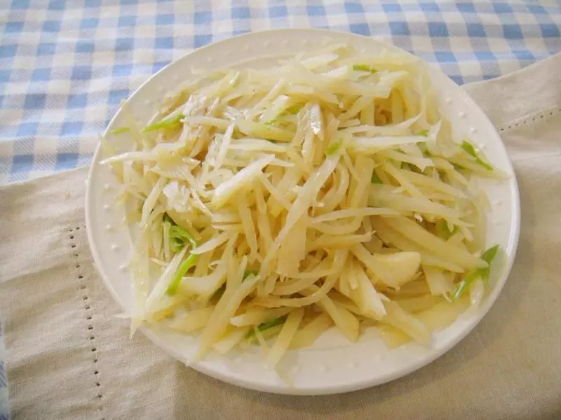 青椒土豆絲（少油）