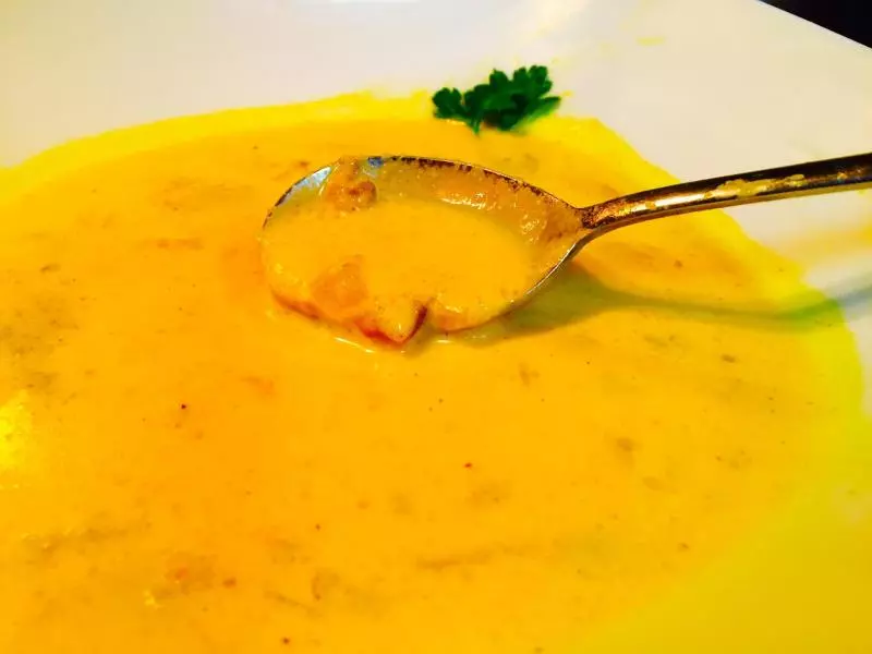 南瓜蘑菇汤 Pumpkin mushroom soup