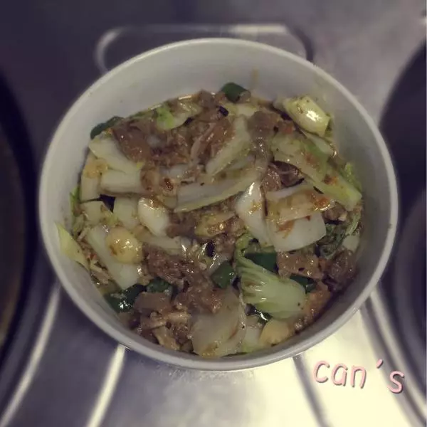 卤猪肉娃娃菜大乱炖