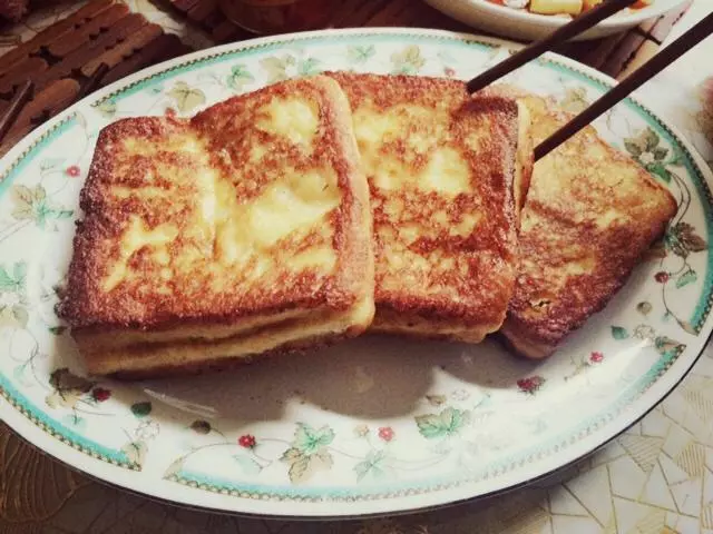 小時候的味道花生醬西多士