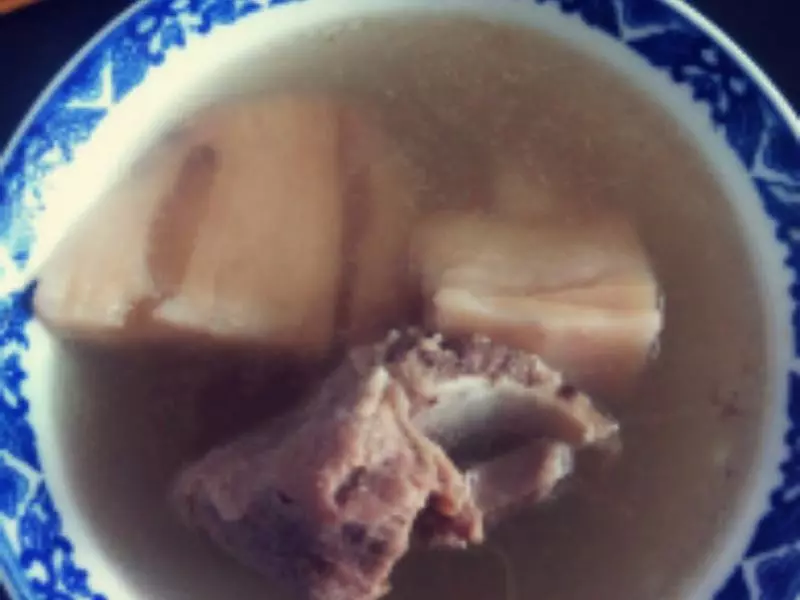 簡易版排骨蓮藕湯