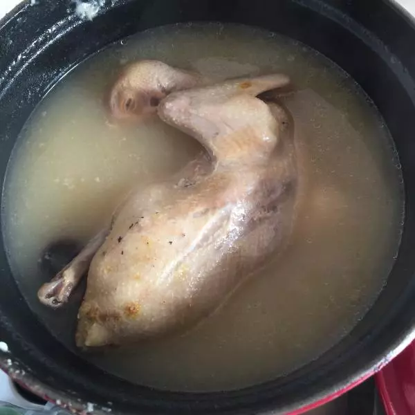 红枣山药炖乳鸽-小怪物妈月子餐