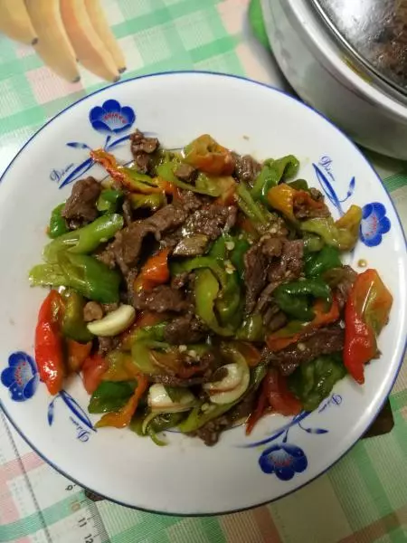 青椒牛肉