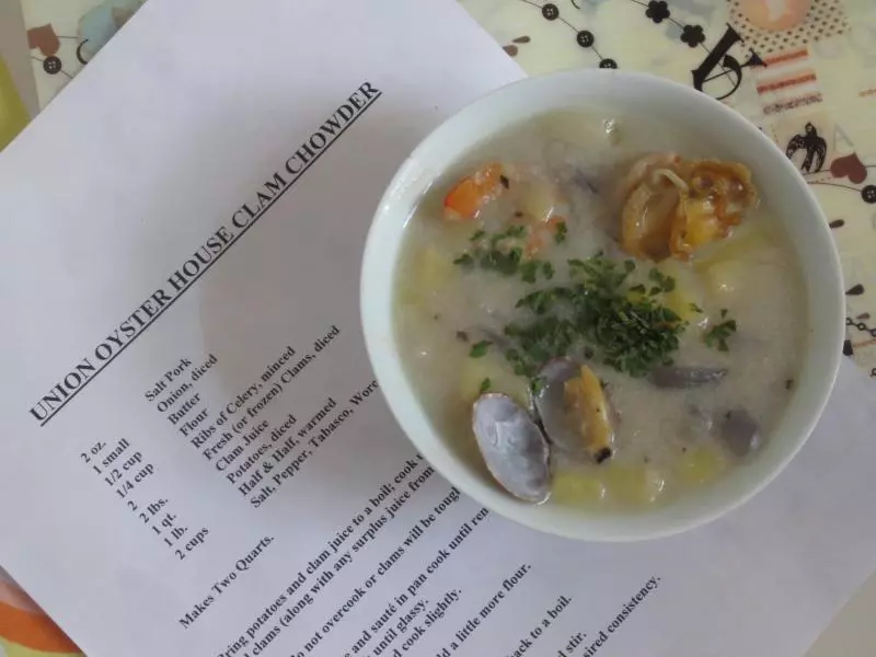 美式蛤蜊濃湯(CLAM CHOWDER)