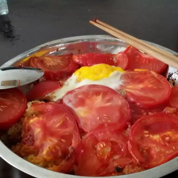 番茄蛋焗饭