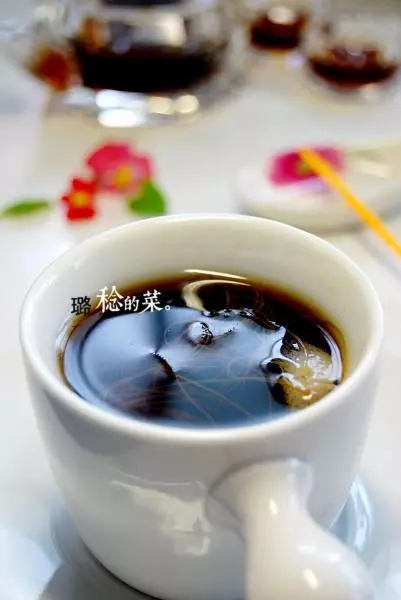 玉米须红糖茶