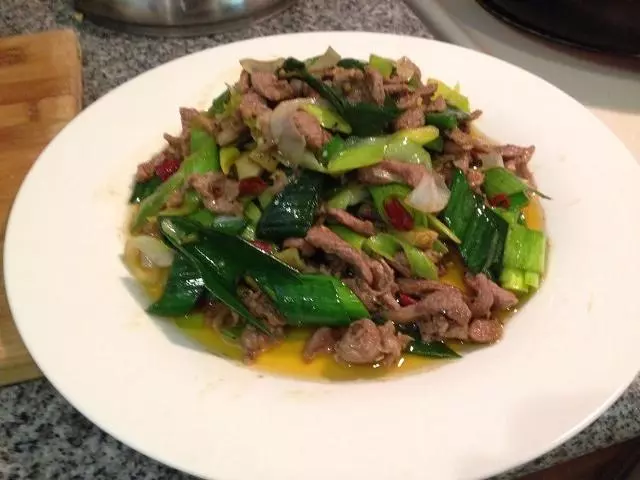 葱爆羊肉