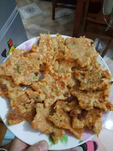 煎虾饼