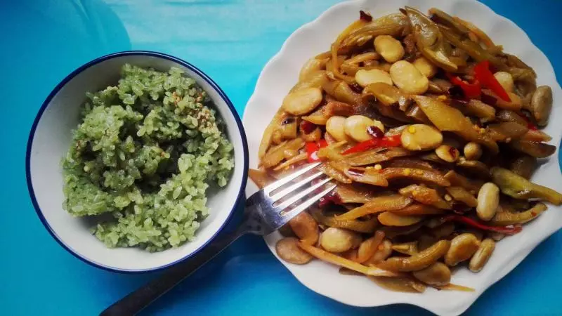 这豆是良药但是有毒，你敢吃吗？丨焖竹米饭&amp;炒龙爪豆 · 圆满素食