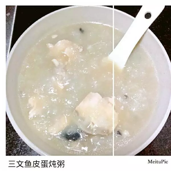 暖暖的三文鱼养胃粥