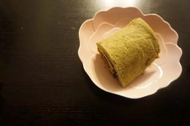 抹茶紅豆pancake