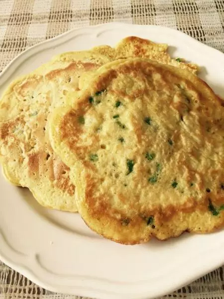 鸡蛋葱花饼