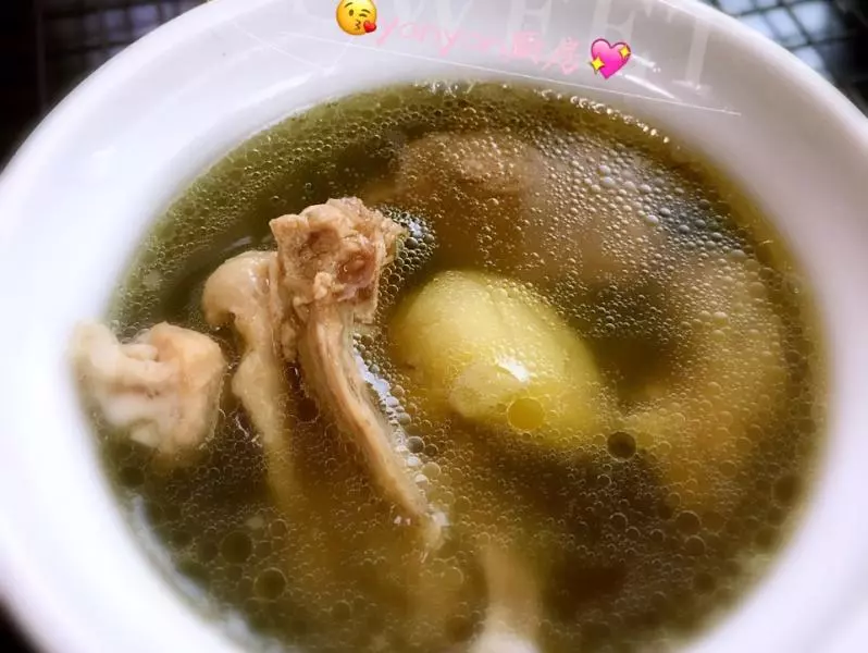 綠豆白鴿湯