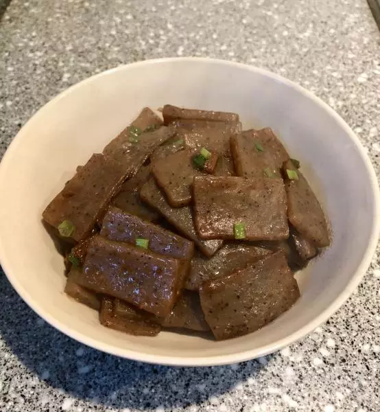 原创～豉香魔芋豆腐（三高餐）