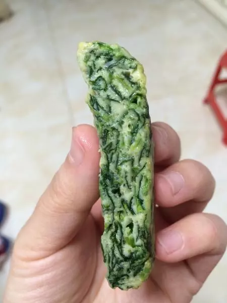 寶寶輔食之雞蛋菠菜糕_坦克麻麻