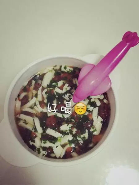 蔬菜豆腐湯