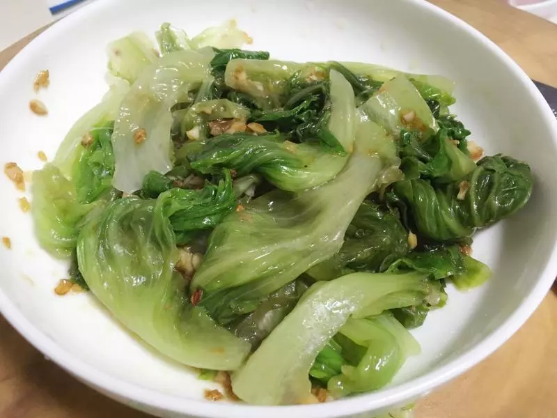 蒜蓉蚝油生菜