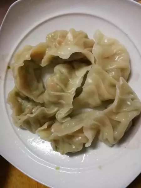 豆苗饺子