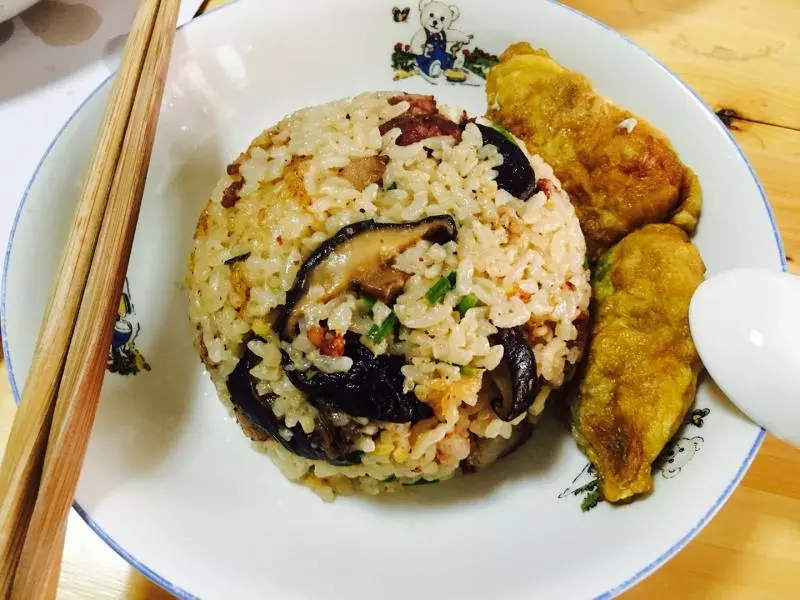 电饭煲版香肠焖饭