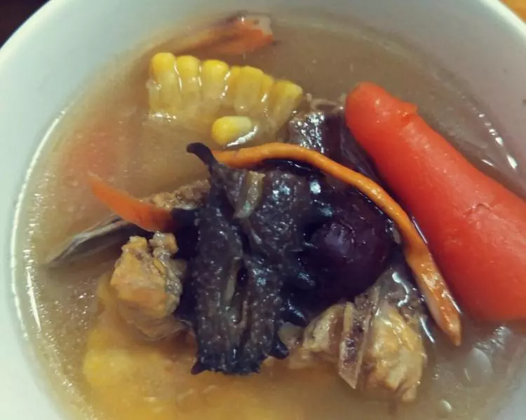海参虫草玉米汤-电饭锅煲汤