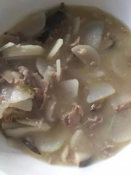 白蘿蔔羊肉湯