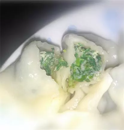 荠菜猪肉饺子