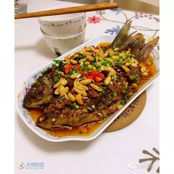 肉末干燒魚