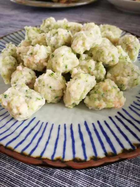 西兰花虾丸 宝宝辅食