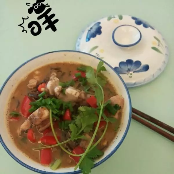 魚雜粉絲湯